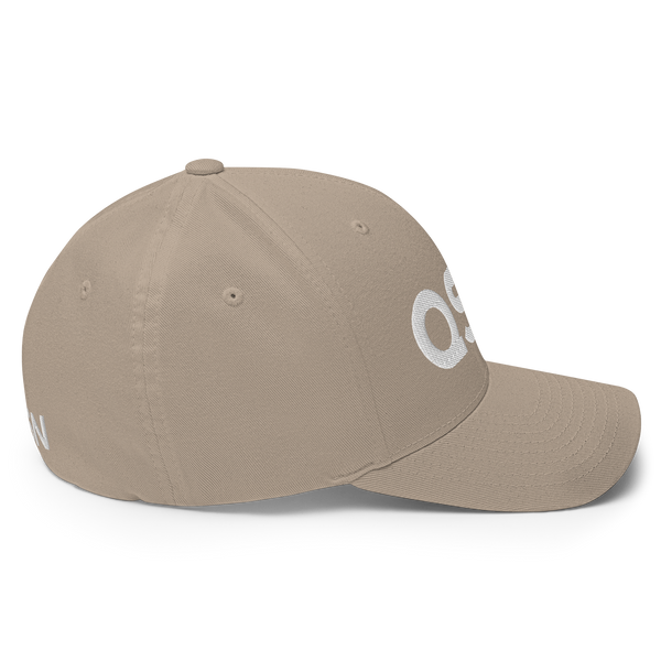 QSN FlexFit Closed Back Hat - White Logo