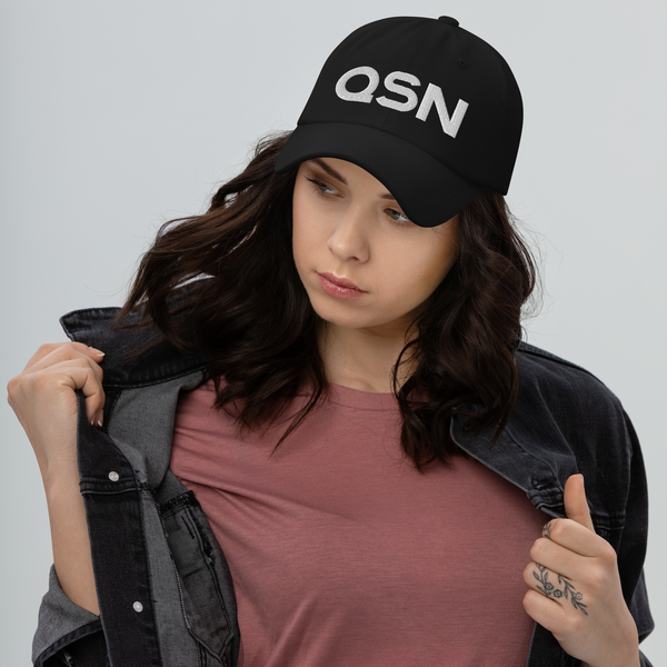 QSN Dad Hat - White Logo