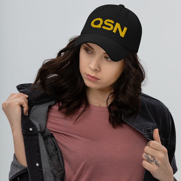 QSN Dad Hat - Gold Logo