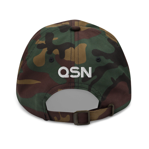 QSN Dad Hat - White Logo