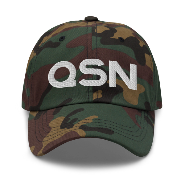 QSN Dad Hat - White Logo