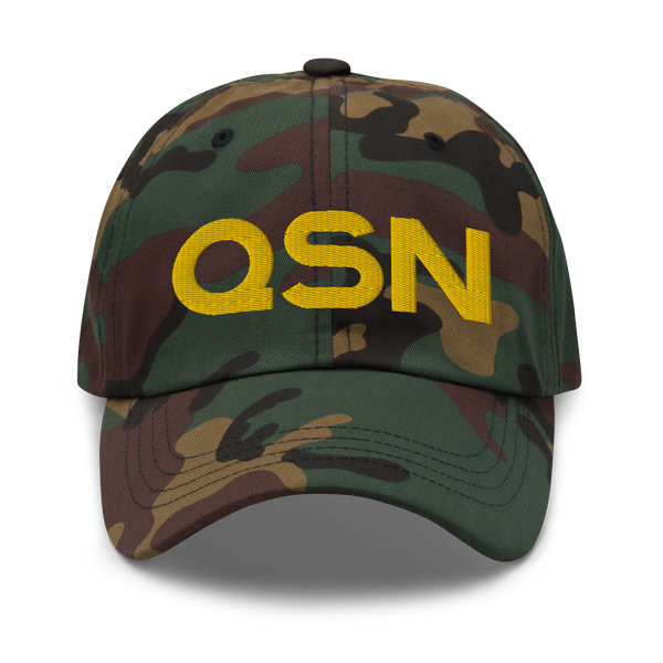 QSN Dad Hat - Gold Logo