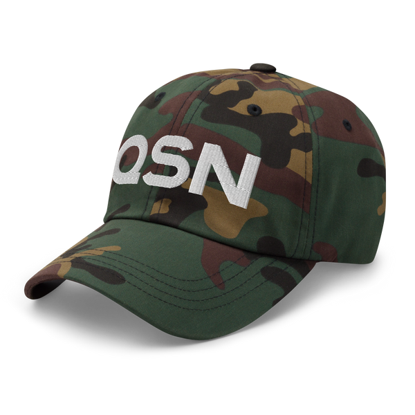 QSN Dad Hat - White Logo
