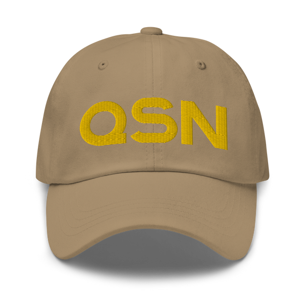 QSN Dad Hat - Gold Logo