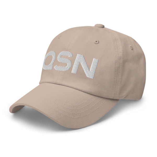 QSN Dad Hat - White Logo