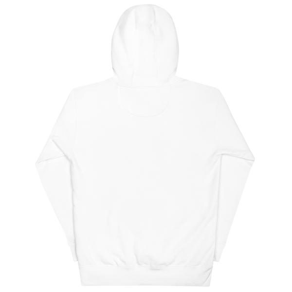 QSN Embroidered Premium Unisex Hoodie - White Logo