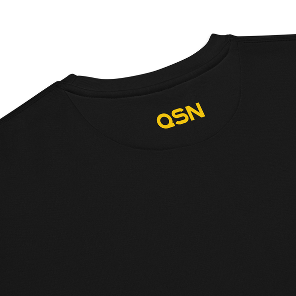 QSN Embroidered Unisex Premium Sweatshirt - Gold Logo