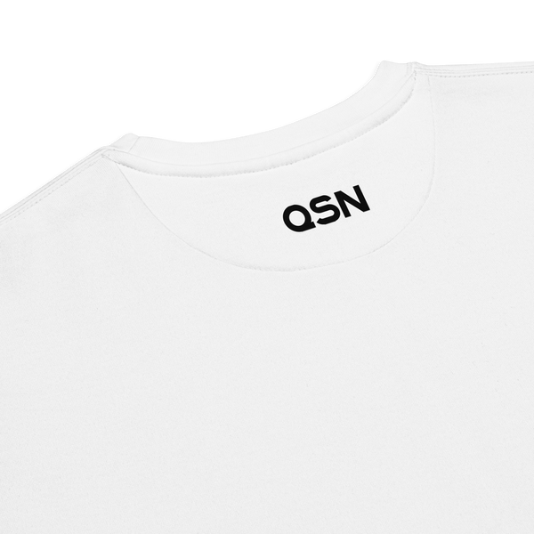 QSN Embroidered Unisex Premium Sweatshirt - Black Logo