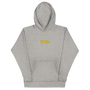 QSN Embroidered Unisex Hoodie - Gold Logo