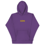 QSN Embroidered Unisex Hoodie - Gold Logo