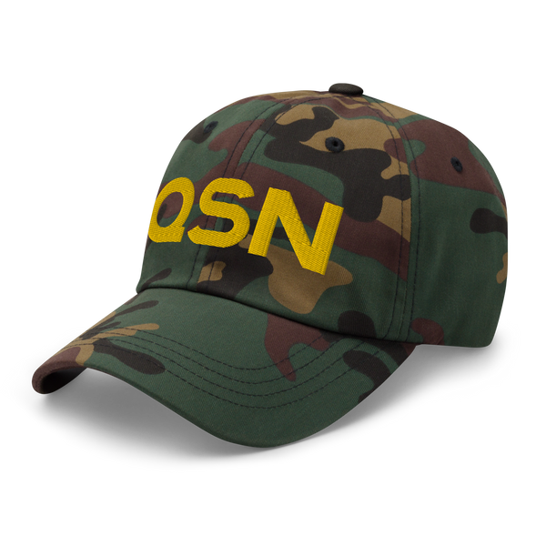 QSN Dad Hat - Gold Logo