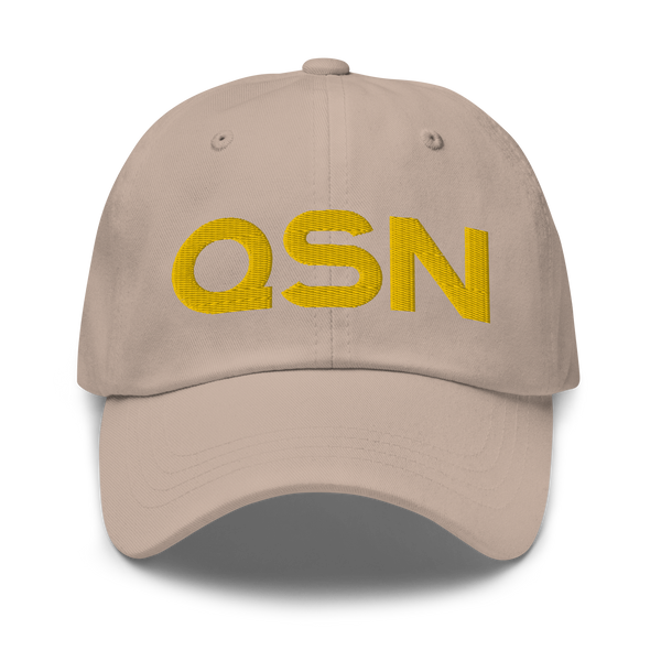 QSN Dad Hat - Gold Logo