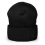 QSN Cuffed Beanie - Black Logo