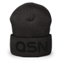 QSN Cuffed Beanie - Black Logo
