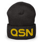 QSN Cuffed Beanie - Gold Logo
