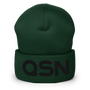 QSN Cuffed Beanie - Black Logo