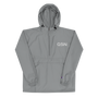 QSN Embroidered Champion Packable Jacket - White Logo
