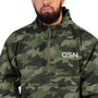 QSN Embroidered Champion Packable Jacket - White Logo