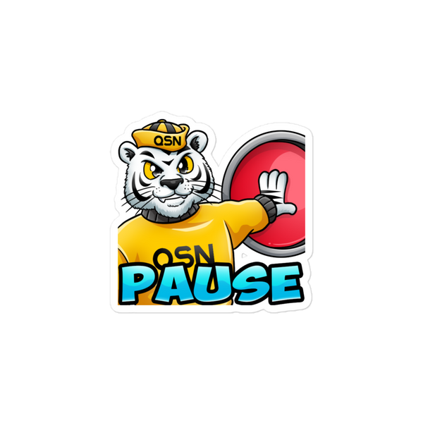 Pause Sticker