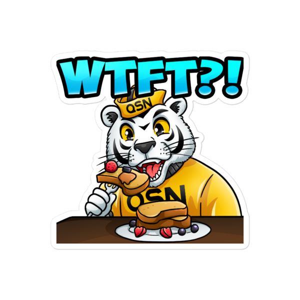 What The French Toast (W.T.F.T.) Sticker