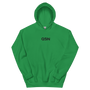 QSN Embroidered Heavy Blend Unisex Hoodie - Black Logo