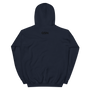 QSN Embroidered Heavy Blend Unisex Hoodie - Black Logo