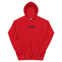 QSN Embroidered Heavy Blend Unisex Hoodie - Black Logo