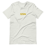 QSN Embroidered Unisex V3 Short-Sleeve T-Shirt (17 Colors) - Gold Logo