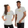 QSN Embroidered Unisex V3 Short-Sleeve T-Shirt (17 Colors) - Gold Logo