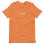 QSN Embroidered Unisex V2 Short-Sleeve T-Shirt (17 Colors) - White Logo