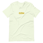 QSN Embroidered Unisex V3 Short-Sleeve T-Shirt (17 Colors) - Gold Logo