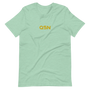 QSN Embroidered Unisex V3 Short-Sleeve T-Shirt (17 Colors) - Gold Logo