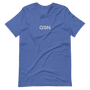 QSN Embroidered Unisex V2 Short-Sleeve T-Shirt (17 Colors) - White Logo