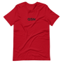 QSN Embroidered Unisex V1 Short-Sleeve T-Shirt (17 Colors) - Black Logo
