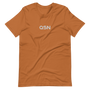 QSN Embroidered Unisex V2 Short-Sleeve T-Shirt (17 Colors) - White Logo