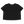 QSN Embroidered Crop Tee - Black Logo